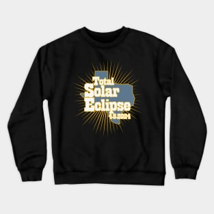 Total Solar Eclipse Texas 4.8.2024 Crewneck Sweatshirt